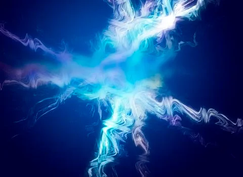 Blue background. Stock Illustration