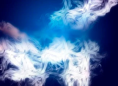 Blue background. 스톡 일러스트