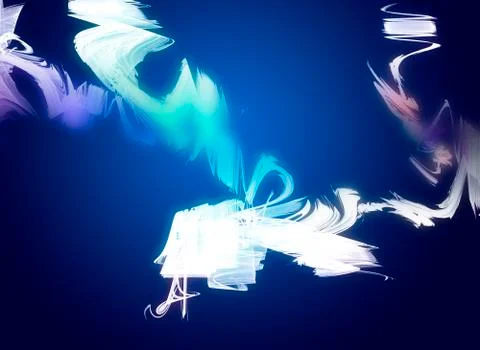 Blue background. イラスト素材