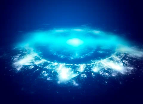 Blue background. Stock Illustration