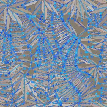 Blue Background 库存插图