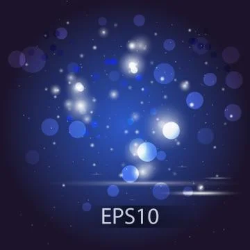 Blue background Illustrazione stock