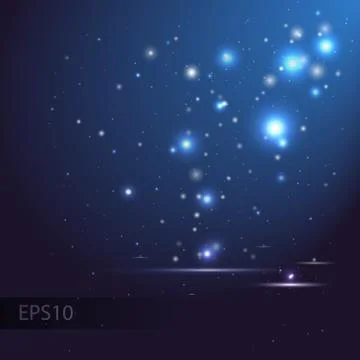 Blue background Stock-Illustration