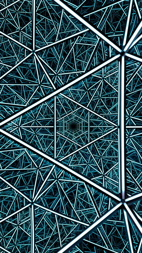 Blue Background With Intersecting Lines Stock Footage 274039366