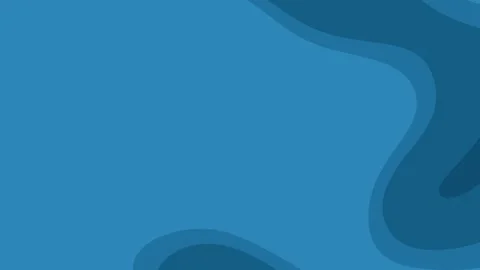 Blue background with layered wavy shapes. Stock Footage 294187513