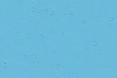 Blue background with light circles pattern for design Stock Illustration