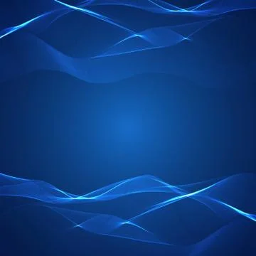 Blue background with lines Stock Illustration