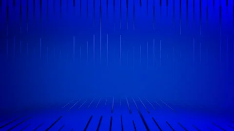 Blue background with lines pattern Vidéo 258733828