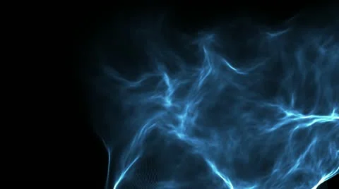 Blue background looping wave Stock Footage 11290717