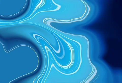 Blue background. Marble stone with blue veins. Beautiful spots and stripes on Stock Illustration