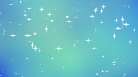 A blue background with motion creates a dynamic scene featuring sparkling s.. Stock Footage 328885682