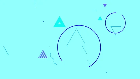 Blue background with motion elements Stock Footage 231546715