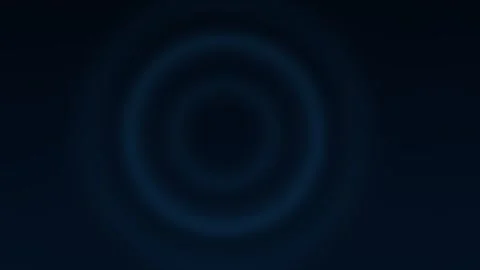 Blue background with moving abstract circular patterns Stock Footage 340241265