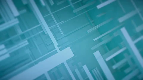 Blue background  with moving lines and soft edges Stock Footage 68782480