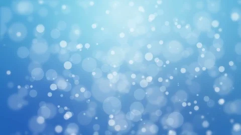 Blue background with moving particle lights Stock Footage 71269645