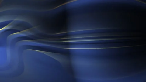 Blue Background multicolored curved rays moving round Video stock 225743088