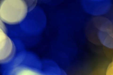 Blue background or texture with lots of bokeh Stock Photos