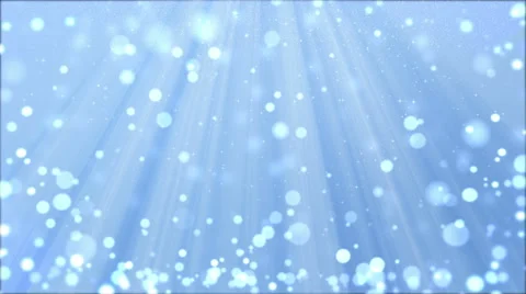 Blue Background With Particles and Spotlights Video stock 45900964