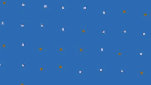 Blue background with a pattern of small squares イラスト素材