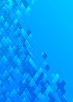 Blue background with place for text. Stock Illustration