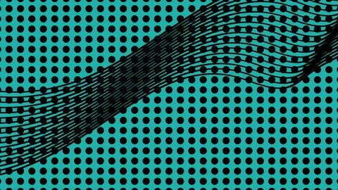 Blue background poster illustration Stock Illustration