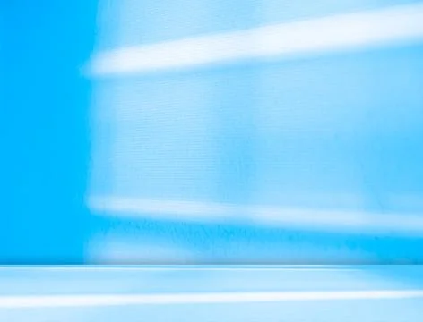 Blue Background for Presentation Abstract Studio Cyan Template Business Illustrazione stock
