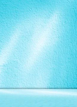 Blue Background for Presentation Abstract Studio Cyan Template Business Stock Illustration