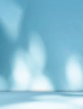 Blue Background for Presentation Abstract Studio Cyan Template Business Fotos Stock