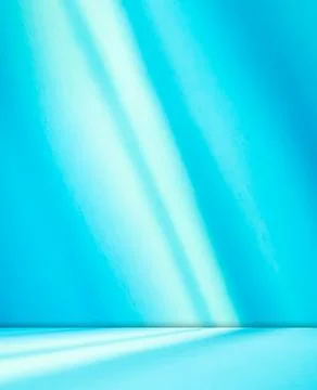 Blue Background for Presentation Abstract Studio Cyan Template Business 스톡 사진