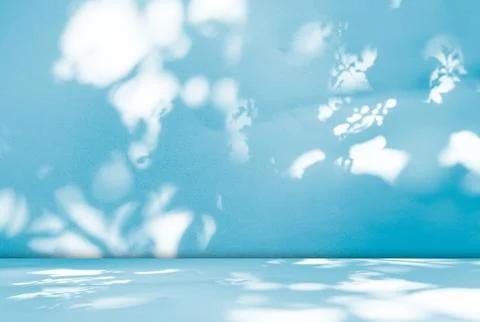 Blue Background for Presentation Abstract Studio Cyan Template Business Stock Photos