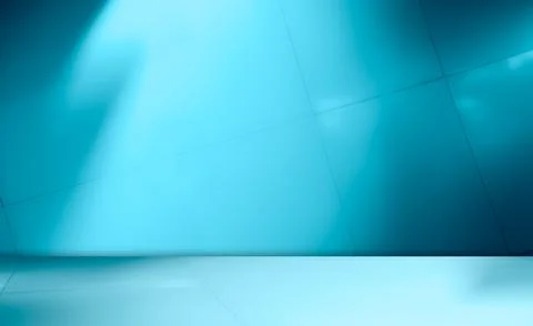 Blue Background for Presentation Abstract Studio Cyan Template Business 스톡 사진