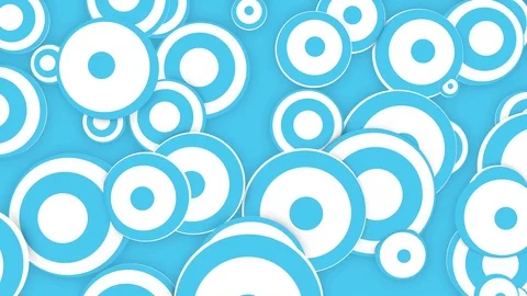 Blue background RANDOM SPHERES 库存影片 102394006