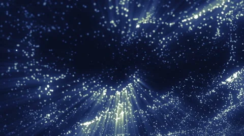 Blue background with rays in space. Video stock 62413807