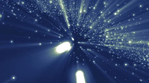 Blue background with rays in space. Stock-Footage 62414143