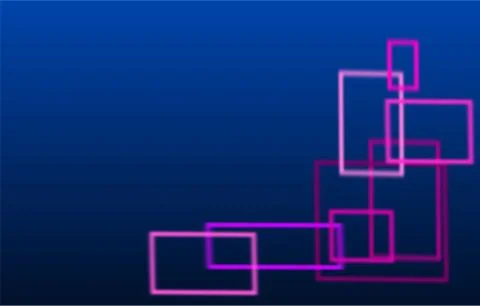 A blue background with rectangles Stock Photos