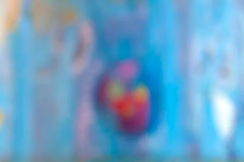 Blue Background With Red Spot Stock Photos