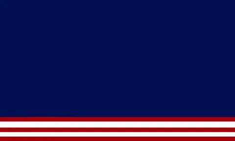 Blue background with red-white-blue stripes Stock Illustration