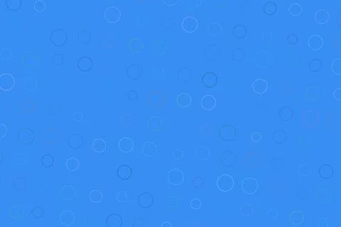 Blue background with scattered circles for design or art Иллюстрация