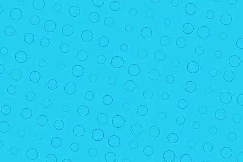 Blue background with scattered circles pattern for design Stock Illustration