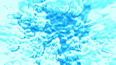 Blue background of seething paint Stock Footage 135324788