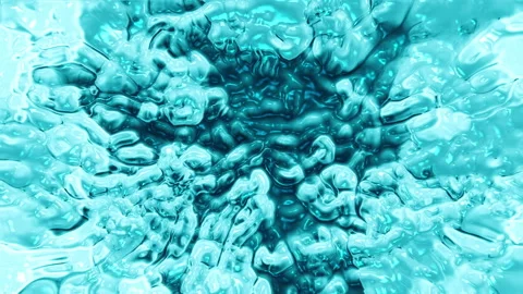 Blue background of seething paint 스톡 동영상 135396726