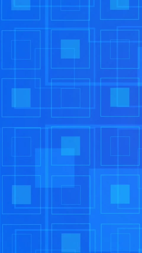 Blue background showing designs, visual elements, pattern of squares Stock Footage 280055367