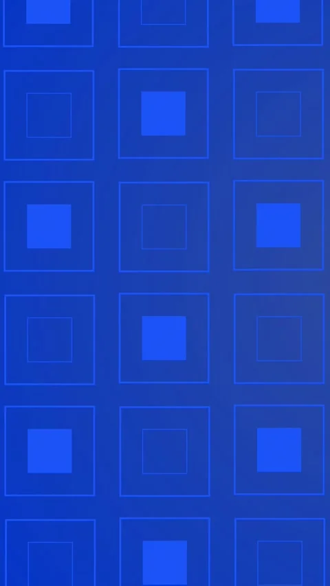 Blue background showing pattern of squares Stock Footage 285153660