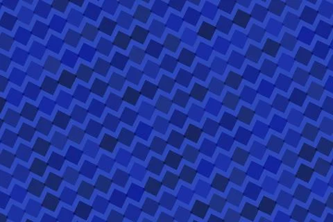 Blue background with small black star shapes pattern Stock Illustration