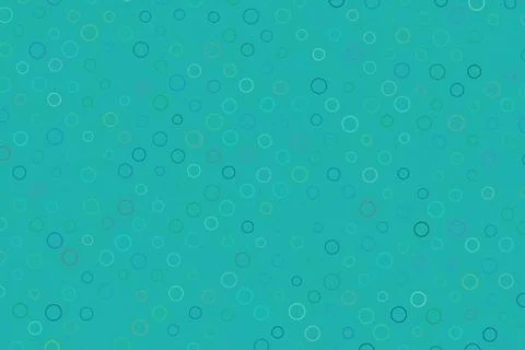 Blue background with small geometric circle and square patterns Stock Illustration