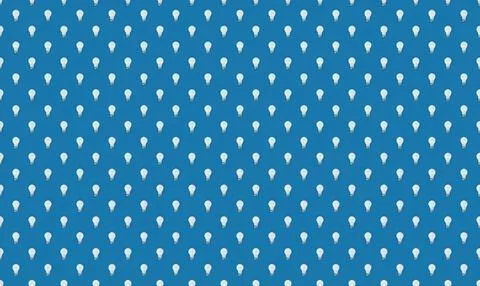 Blue background with small white teardrop patterns Stock Illustration