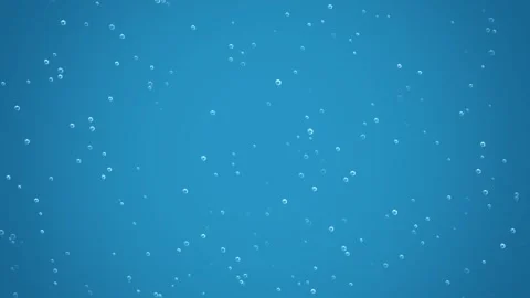 Blue background with soft floating clear bubbles, 4k, loop Animation Stock Footage 276323885