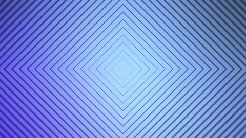 Blue Background Soft Pulsing Lines with Colorful Gradient Flow Video stock 313789400