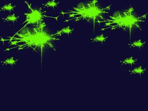 Blue background spark light effect Stock Photos