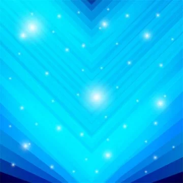 Blue background with sparkle Stock Illustration